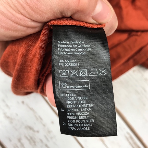 H&M rustic, embroidered tank top - Picture 5 of 6